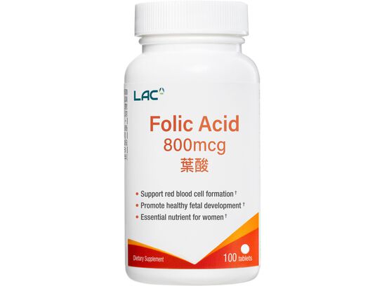 【618購物節】葉酸800食品錠2瓶