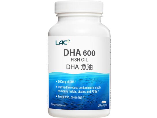 DHA魚油600膠囊