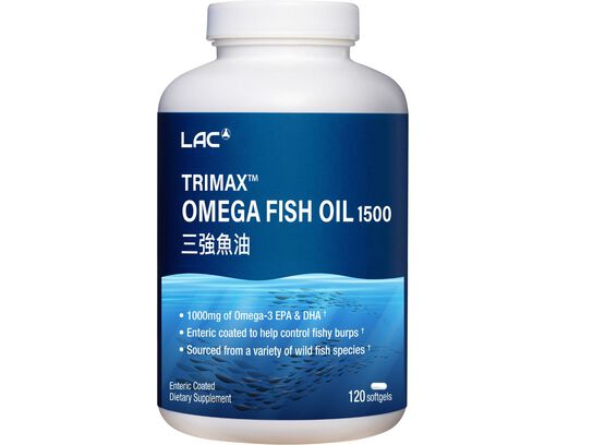 三強魚油1500膠囊